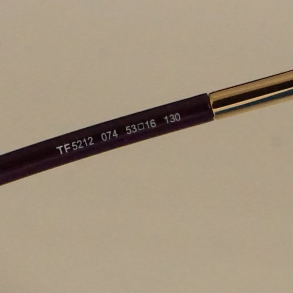 Tom Ford Optical FT5212V Color 074 Purple Gradient 53mm New Authentic! - Picture 6 of 7